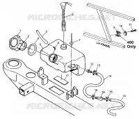 OIL TANK XPRESS 300 W97CA28C AND  XPRESS 400L W97CA38C (4939603960B004)
