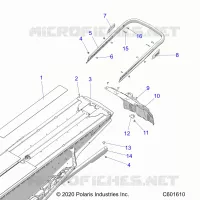 BUMPER, REAR