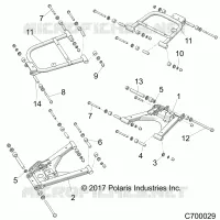 REAR SUSPENSION CONTROL ARMS