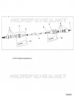 DRIVE TRAIN, REAR HALF SHAFT