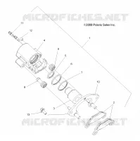 REAR BRAKE CALIPER
