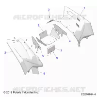 REAR BODYWORK CAB AND HEAT SHIELDS