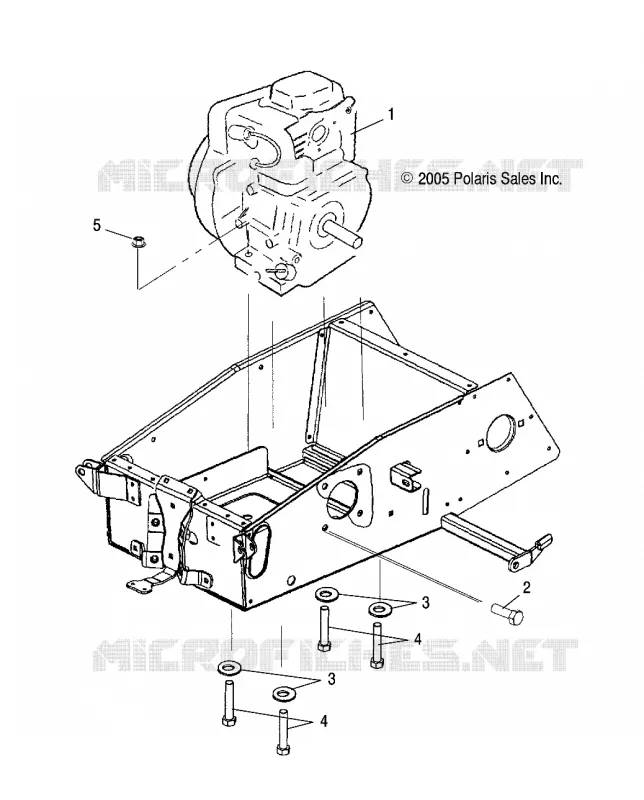 ENGINE, MOUNTING