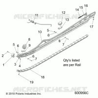 SUSPENSION, RAIL MOUNTING