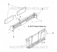 BODY, SWEATER BASKET, REAR SEAT BACK