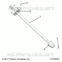 DRIVE TRAIN, FRONT PROP SHAFT
