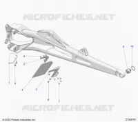 REAR SUSPENSION TRAILING ARMS