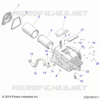 ENGINE, AIR INTAKE