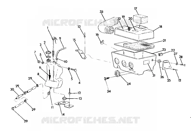 OIL TANK/AIR BOX RXL/RXL SKS (4921322132033A)