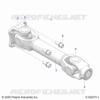 DRIVE TRAIN, PROP REAR SHAFT