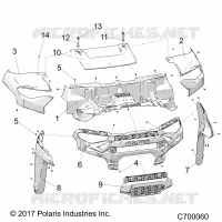 HOOD AND FRONT FACIA