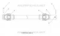DRIVE TRAIN, FRONT PROP SHAFT