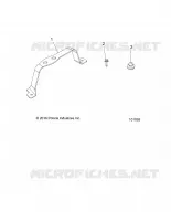 ENGINE, AIR INTAKE SYSTEM SUPPORT BRACKET