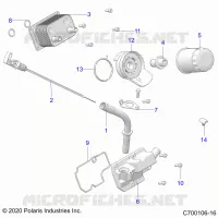 ENGINE, DIPSTICK & OIL FILTER