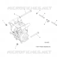 DRIVE TRAIN, REAR, GEARCASE MOUNTING