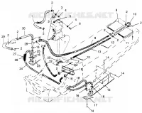 COOLING SYSTEM 600 XCR SP 0965677 AND EUROPEAN 600 XCR SP E965677 (4932063206B010)