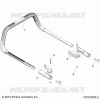BODY, PASSENGER GRAB BAR