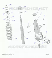 SUSPENSION, FRONT STRUT 