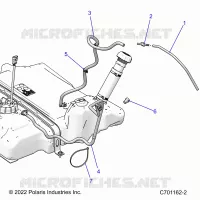 FUEL SYSTEM, FUEL LINES, STD.