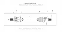 DRIVE TRAIN, DRIVE SHAFT, FRONT
