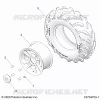 WHEELS, FRONT