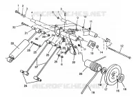 REAR TORQUE ARM TRAIL 0972761 AND EUROPEAN TRAIL E972761 (4938313831C008)