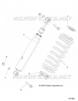FRONT SUSPENSION SHOCK MOUNTING