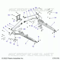 REAR SUSPENSION CONTROL ARMS