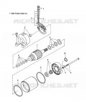 ENGINE, STARTING MOTOR