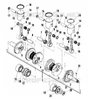 PISTON AND CRANKSHAFT (600 AND 600 LE) (4910941094036A)
