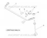 REAR SUSPENSION STABILIZER BAR