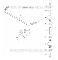 REAR SUSPENSION STABILIZER BAR