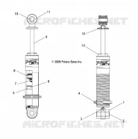 FRONT SHOCK TRACK (7043244)