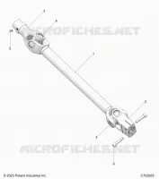 DRIVE TRAIN, FRONT PROP SHAFT