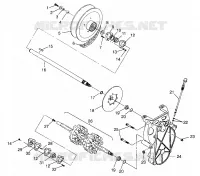 DRIVE TRAIN SUPER SPORT 0970761 (4937643764B007)