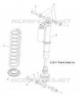 FRONT SUSPENSION SHOCK MOUNTING
