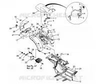REAR CAB ASSEMBLY TRAIL BLAZER W947221 (4926832683A006)