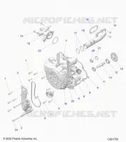 ENGINE, COOLING SYSTEM/WATER PUMP
