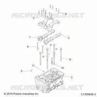 ENGINE, CYLINDER HEAD