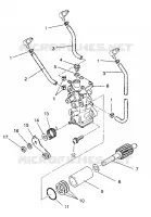 OIL PUMP ASSEMBLY RXL / 0930768 AND RXL SKS / 0930568 (4922992299034A)