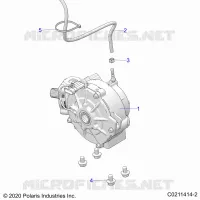 DRIVE TRAIN, FRONT GEARCASE MOUNTING