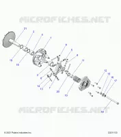 DRIVE TRAIN, PRIMARY CLUTCH