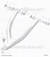 FRONT SUSPENSION CONTROL ARM UPPER