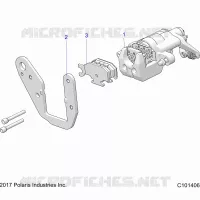 BRAKES, REAR CALIPER