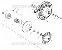 DRIVEN CLUTCH TRAIL BOSS W968527 (4935883588B011)