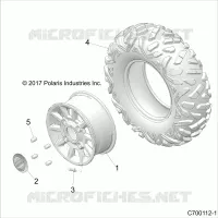 WHEELS, FRONT