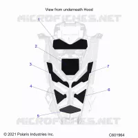HOOD FOAM/SEAL