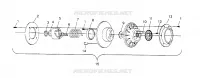 DRIVEN CLUTCH RXL 0966768 (4932033203C001)