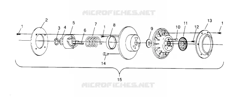 DRIVEN CLUTCH RXL 0966768 (4932033203C001)