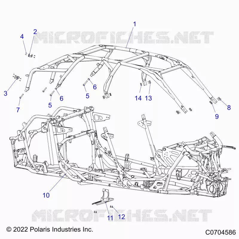 CHASSIS, CAB AND MAIN FRAME